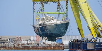 Recovered Bayesian superyacht transferred to Sicilian port after being raised from seabed