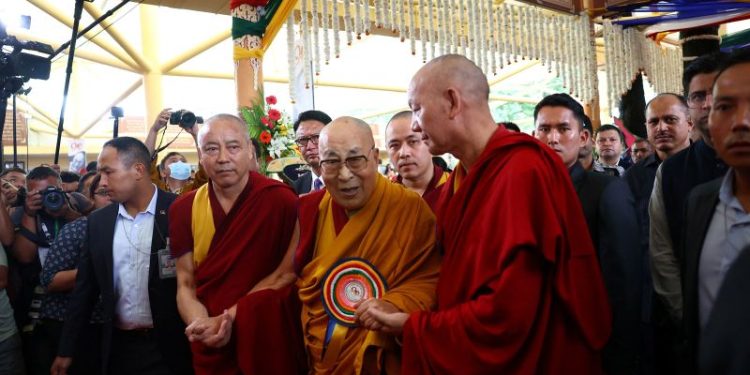Dalai Lama marks his 90th birthday as crowds throng his home-in-exile