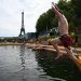 Joyful Parisians take a historic plunge into the Seine after 100 years