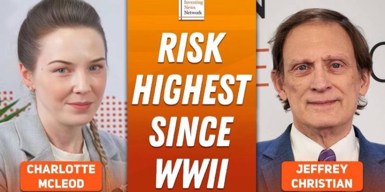 Jeffrey Christian: Gold, Silver Prices to Rise, Risk Highest Since WWII